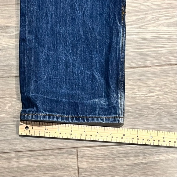 Artful Dodger mens Jeans Sz 33x31 Blue Straight Denim Hip Hop Skater Classiccore - Picture 10 of 15